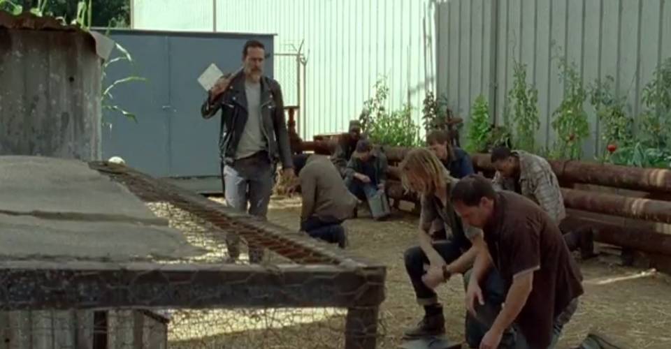 Negan Lays Down the Law in New Walking Dead S7 Teaser Negan Lays Down the Law in New Walking Dead S7 Teaser